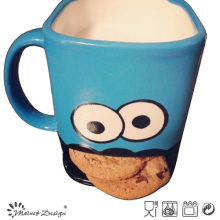 14oz Biscuit Mug with Face Design